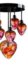 Nowoczesna lampa wisząca ELA06Red