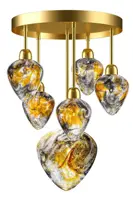 Nowoczesna lampa wisząca ELA04Yellow