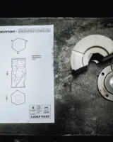 Nowoczesna lampa wisząca ELE1001WB