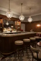 Lampa wisząca kryształowa L305CLN