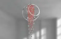 Designerska lampa wisząca LV011