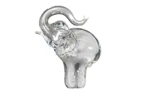 Szklana figurka - słoń JA/SLV/SE