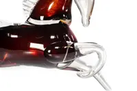 Szklana figurka - koń  JA/KUBV/HN