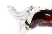 Szklana figurka - koń  JA/KUBV/HN