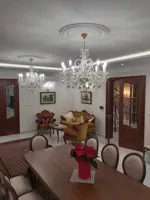 Żyrandol krysztalowy EL1381001PB