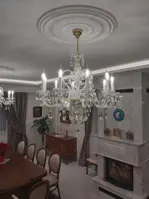 Żyrandol krysztalowy EL1381001PB