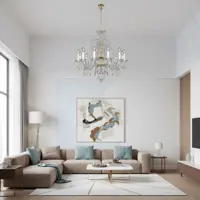 Żyrandol krysztalowy EL1381201PB Żyrandol krysztalowy EL1381201PB