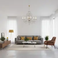 Żyrandol kryształowy ekskluzywny EL1381601PB Żyrandol kryształowy ekskluzywny EL1381601PB