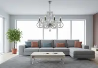 Żyrandol krysztalowy EL218809