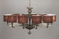 Designerski żyrandol EL2271200SNDSMOKE
