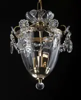 Lampa wisząca kryształowa EL333301PB