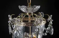 Lampa wisząca kryształowa EL333301PB