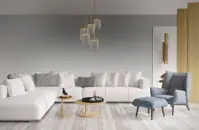 Lampa wisząca kryształowa L477CLN