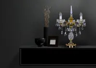 Lampa stołowa mosiężna S310CLN
