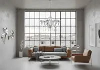 Żyrandol szklany AL263 Żyrandol szklany AL263