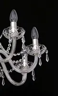 ŻYRANDOL KRYSZTAŁOWY LW117082100G - szczegół świecy