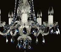 Żyrandol kolorowy LW102052101blue