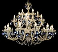 Żyrandol kolorowy LW166242100G blue