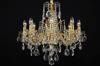 Żyrandol kryształowy LLCH08-COATED-CRYSTAL-D