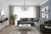 Żyrandol kryształowy EL2186+3+209