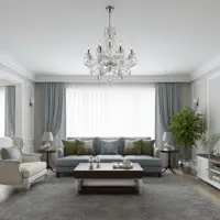 Żyrandol kryształowy EL2188+4+409 Żyrandol kryształowy EL2188+4+409