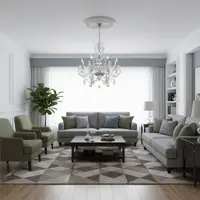 Żyrandol kryształowy EL2188+4+409 Żyrandol kryształowy EL2188+4+409