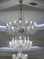 Żyrandol kryształowy L038CLN