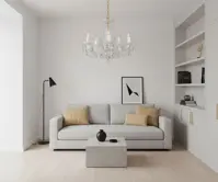 Żyrandol z ciętego szkła krzyształowego L16051CLN Żyrandol z ciętego szkła krzyształowego L16051CLN