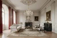 Żyrandol kryształowy LLCH12AG