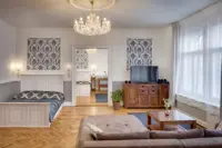 Żyrandol kryształowy LLCH12NBNG