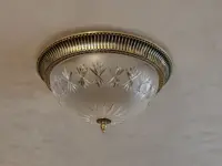 Żyrandol mosiężny L16159