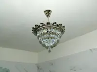 Żyrandol mosiężny L379CE