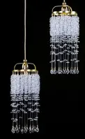 Lampa wisząca kryształowa L465CLN