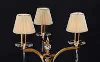 Lampa stołowa LLCH03S BRASS BEIGE