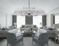 Żyrandol szklany EL4301800