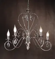 Żyrandol z ramionami z metalu OLU16585