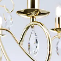 Żyrandol z ramionami z metalu OLU16585