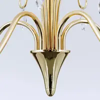 Żyrandol z ramionami z metalu OLU16585