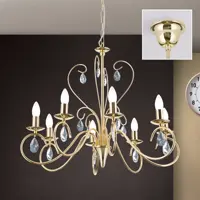 Żyrandol z ramionami z metalu OLU16588