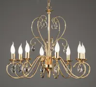 Żyrandol z ramionami z metalu OLU16588