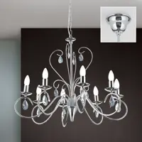 Żyrandol z ramionami z metalu OLU16588