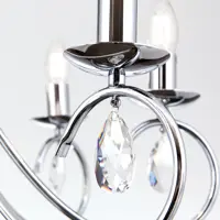 Żyrandol z ramionami z metalu OLU16588