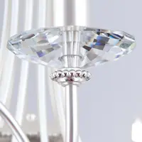 Żyrandol z ramionami z metalu OLU16706+6