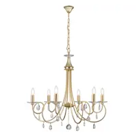 Żyrandol z ramionami z metalu OLU16706