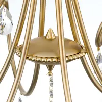 Żyrandol z ramionami z metalu OLU16706