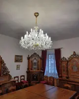 Żyrandol kryształowy ekskluzywny EL1072801PB