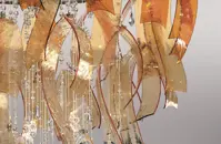 Designerska lampa sufitowa LV074