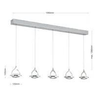 Nowoczesne oświetlenie OHL617105