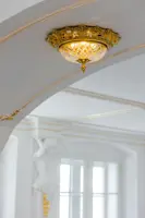 Żyrandol mosiężny L16156