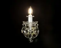 Kinkiet kryształowy EN102102PB